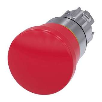 BOUTON-P. CP. PNG ARR. URG. 40MM, ROUGE|Siemens Industries et Infrastructures-SIE3SU1050-1HA20-0AA0