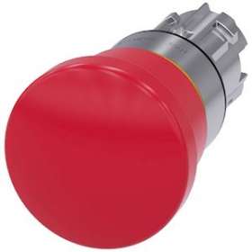 BOUTON-P. CP. PNG ARR. URG. 40MM, ROUGE|Siemens Industries et Infrastructures-SIE3SU1050-1HA20-0AA0