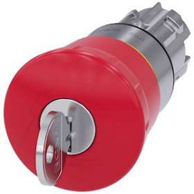 BOUTON-P. CP. PNG ARR. URG. 40MM, ROUGE|Siemens Industries et Infrastructures-SIE3SU1050-1HF20-0AA0