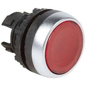Tête à impulsion lumineuse affleurante IP69 Osmoz composable - rouge|Legrand-LEG024001