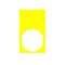 Harmony - Etiquette 30 x 50 jaune pour marquage noir