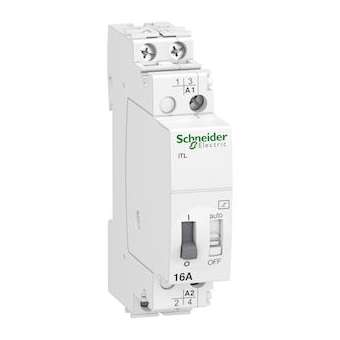 Acti9, iTL télérupteur 16A 2NO 230...240VCA 110VCC 50-60Hz|Schneider Electric-SCHA9C30812