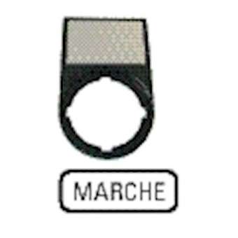 Support, +étiquette, MARCHE|Eaton industries-EONM22S-ST-F1