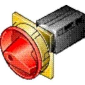 Inter-sect, arrêt d'urgence, Contacts: 4, 10 A, 90 DEG, encastré|Eaton industries-EONTM-2-8293-E-SVB