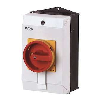 Inter. général, 3P+N + 1 F+1O, 20 A, verrouillable en position 0, en saillie|Eaton industries-EONT0-3-15680-I1-SVB