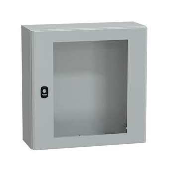 Spacial S3D - H500xL500xP200 mm + porte vitrée|Schneider Electric-SCHNSYS3D5520T