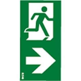 Etiquette V Flèche DROITE CrystalWay|Eaton Luminox-LUM10586