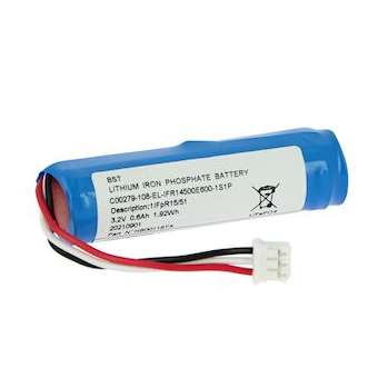 Batterie pour BAES évacuation/BAES+BAEH/BAEH/DBR Uralife V - LiFePO4 3,2V 600mAh|Ura-URA111920