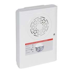 Bloc autonome d'alarme sonore manuel BAASL typeMaMe équipé + diffuseur lumineux|Legrand-LEG140543