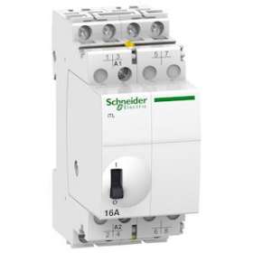Acti9, iTL télérupteur 16A 4NO 230...240VCA 110VCC 50-60Hz|Schneider Electric-SCHA9C30814