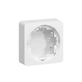 Boîtier simple saillie pour appareillage Optima blanc|Iboco-IBOB99088