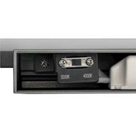 GLENOS 60, luminaire de miroir profilé, noir, SMD LED, 12,6W, 3000K|SLV-DC51003506