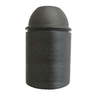 Douille E27 lisse noir M10 EAN|Ebenoïd-EBE347257