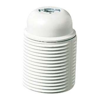 Douille E27 filetée blanc M10 EAN|Ebenoïd-EBE347285