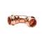 Coude gd rayon b maxipro cuivre 1/4