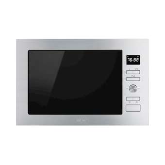 Four micro-ondes Grill encastrable 'Elementi ' - Électronique - 900 W|Smeg france-SMFFMI425X