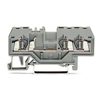 Borne de passage 3C / 2,5 mm² / CFMC / Gris|Wago contact-WAG280-681