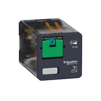 Harmony RUM - relais universel - embrochab - test - DEL - 3OF - 10A - 24VDC|Schneider Electric-SCHRUMC32BD