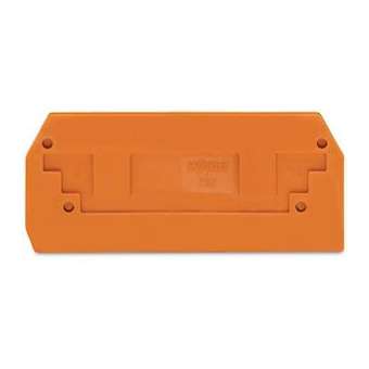 Plaque intermédiaire et d'extrémité / Orange|Wago contact-WAG282-328