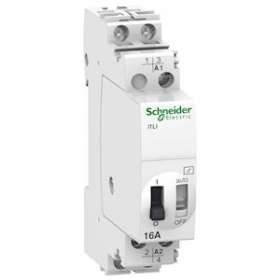 Acti9, iTLI télérupteur inverseur 16A 1NO+1NF 24VCA 12VCC 50-60Hz|Schneider Electric-SCHA9C30115
