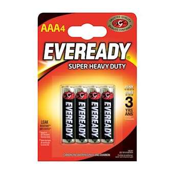 Pile Eveready AAA x 4 pour vos appareils peu energivores|Energizer france-RSN227550