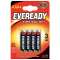 Pile Eveready AAA x 4 pour vos appareils peu energivores|Energizer france-RSN227550