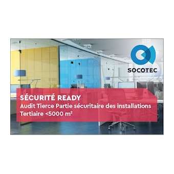 Evaluation sécurité bâtiment et installations - Tertiaire entre 3000m² et 5000m²|-SOQSOCEQT71