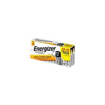 Pile alcaline Power AA x 16 permet de conserver l'energie pendant 7 ans|Energizer france-RSN436402