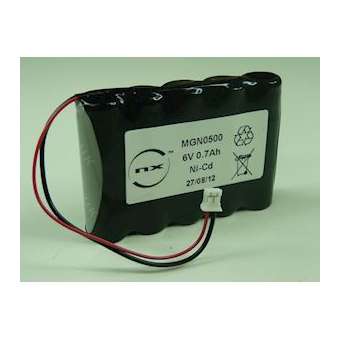 Batterie(s) Batterie Nicd 5x AA 5S1P ST1 6V 700mAh JST|Enix energies-NXGMGN0500