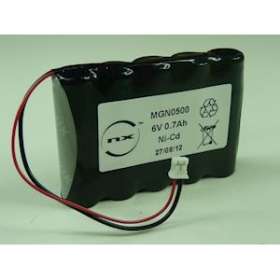 Batterie(s) Batterie Nicd 5x AA 5S1P ST1 6V 700mAh JST|Enix energies-NXGMGN0500