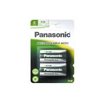 Blister(s) x 2 Accus Nimh blister C Panasonic 1.2V 2800mAh|Enix energies-NXGACH6408