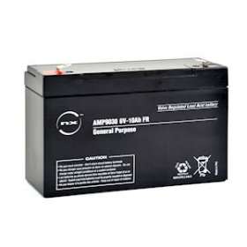 Unité(s) Batterie plomb AGM NX 10-6 General Purpose FR 6V 10Ah F6.35|Enix energies-NXGAMP9030
