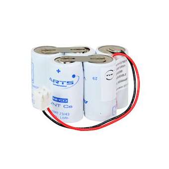 Pack(s) Batterie eclairage secours 5 x SC 5S1P ST7 F100 6V 1.6Ah JST|Enix energies-NXGMXN0068