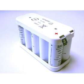 Pack(s) Batterie eclairage secours 10x F VRE 5S2P ST2 6V 16Ah Cosse|Enix energies-NXGMFN0002