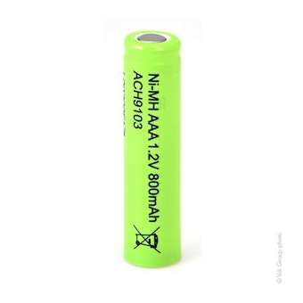 Accumulateur(s) Accus Nimh industriels AAA 1.2V 800mAh FT|Enix energies-NXGACH9103