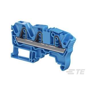 Bloc de jonction SNK PI-Spring 6², 3 connexions bleu|Entrelec-ENT1SNK708021R0000