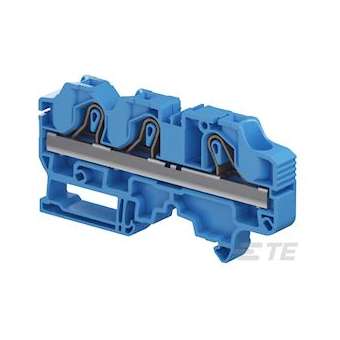 Bloc de jonction SNK PI-Spring 10², 3 connexions bleu|Entrelec-ENT1SNK710021R0000