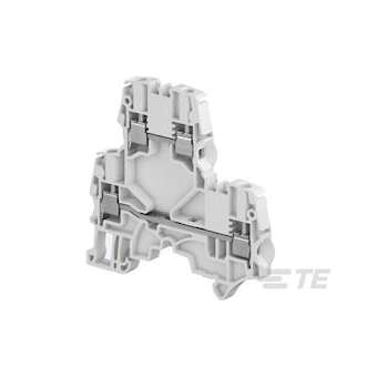 Bloc de jonction SNK Vissé 4², 2 étages orange|Entrelec-ENT1SNK505230R0000