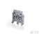 M4/6.Sb Borne vissé Sectionnable Gris