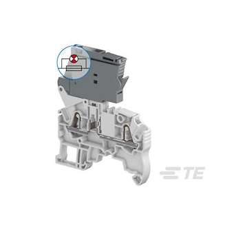 Bloc de jonction SNK PI-Spring 2.5² sectionnable fusible (T. fusion 24-110V)|Entrelec-ENT1SNK706411R0000