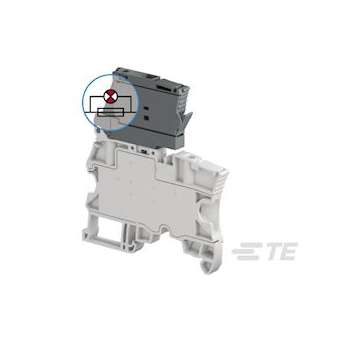 Bloc de jonction SNK Vissé 4² sectionnable fusible 5 x 20 (T. fusion 24-110V)|Entrelec-ENT1SNK506412R0000