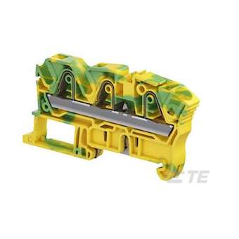 Bloc de jonction SNK PI-Spring 6² vert/jaune, 3 connexions|Entrelec-ENT1SNK708151R0000