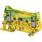 Bloc de jonction SNK Vissé 10² vert/jaune, profil aligné aux blocs de test SNK|Entrelec-ENT1SNK508151R0000