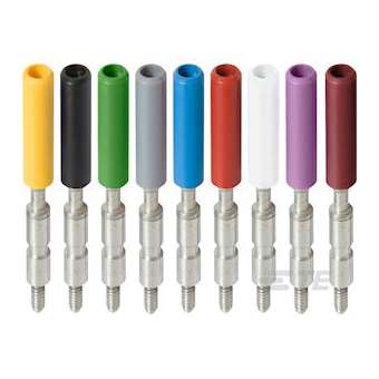 Ajs9 Vis Alvéoles de Test D4 mm - Jaune|Entrelec-ENT1SNA179726R0200