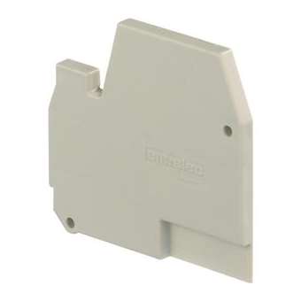 Fedad7-Flasque d'extrémité-Gris|Entrelec-ENT1SNA199382R2700