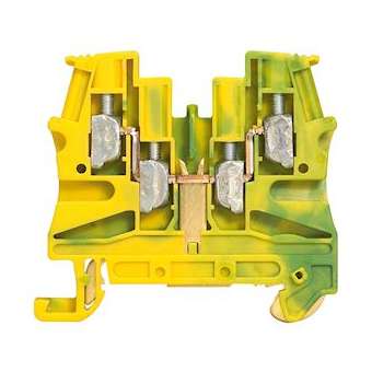 Bloc jonc Viking3 à vis - 1 jonction - 2 entrées/2 sorties - vert/jaune/pas 6|Legrand-LEG037179