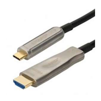 Cordon-convertisseur AOC - USB C M vers HDMI A M - 4K60ips - p métal - OR - 10m|Erard-EAD722653