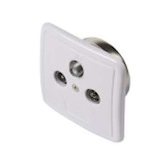 10 prises murale TV/SAT/FM - encastrable/saillie - découple les signaux TV-SAT|Erard-EAD905776