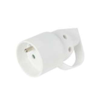 20 prises électrique 230V (2 P+T) F - 16A - anneau - NF - blanche - à monter|Erard-EAD908741