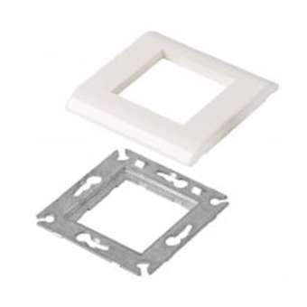 10 supports 2 modules - 1 support + 1 cadre - compatible LEGRAND - 80x80mm|Erard-EAD902860